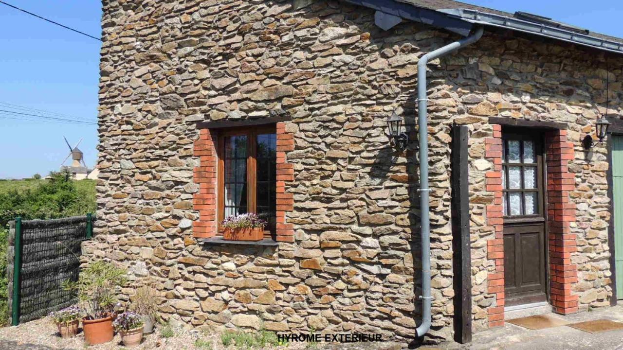 Gîte Hyrom 5 Places Moulin de la Placette Faye-d'Anjou Extérieur photo